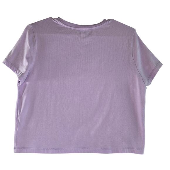 Care Bears Purple Embroidered Crop Top Women's Size XL - Picture 2 of 9